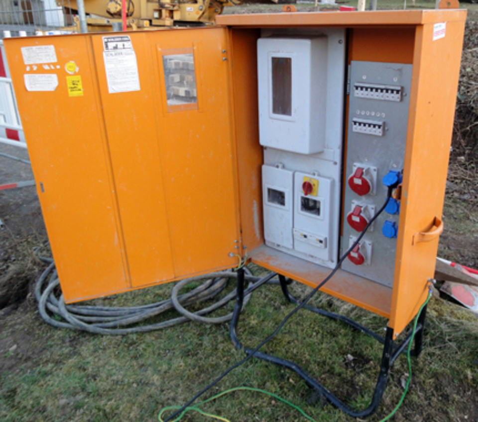 Baustromkasten bei RS Elektro- und Gebäudetechnik in Stuttgart
